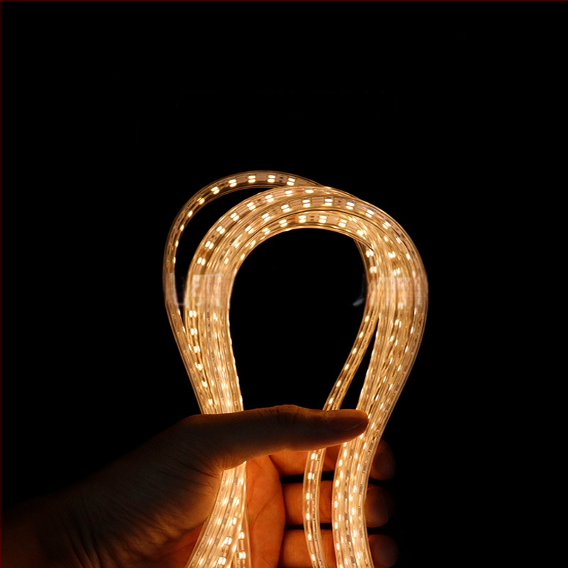 Vonkajšia LED páska 24V, 120 LED (2835 Sanan), 6W, vodotesná