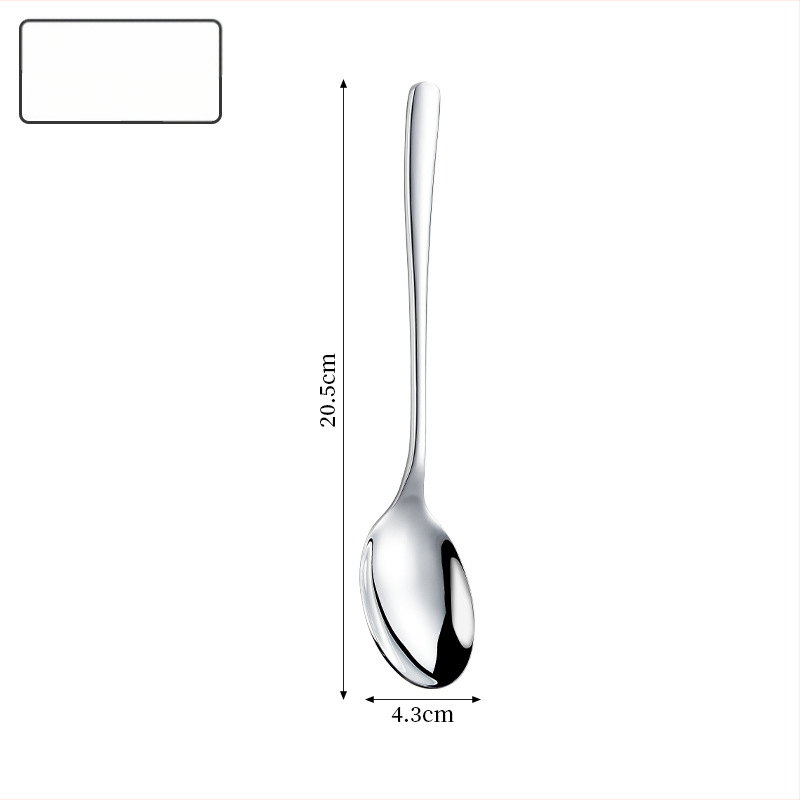 Set príborov z 316L nerezovej ocele – leštený do lesku, hrubý nôž, vidlička a lyžica, moderný minimalistický štýl