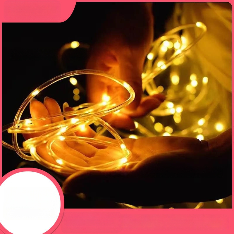 Solárne vodotesné trubkové svetlo pre vonkajšiu dekoráciu (Model 703; výkon 0.6W; vstupné napätie 2V; ovládanie tlačidlom/diaľkovým ovládaním; napájanie batériou)