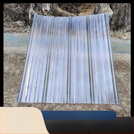 Πάνελ φωτισμού από διαφανές FRP με προφίλ ριτζ κεραμίδας, αντιδιαβρωτικό και φλογοανθεκτικό