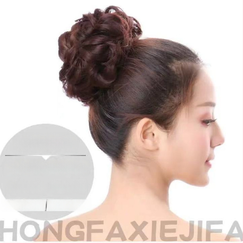 Parochňa s copom a kvetinovým čelenkom, hodvábne vlasy, mechanické spracovanie, nejde farbiť, pre ženy