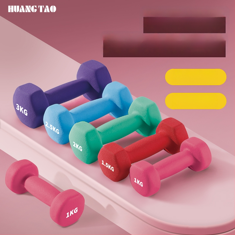 Royal Peach činka, EVA materiál, hexagonálny tvar, 1-5 kg, domáce cvičenie