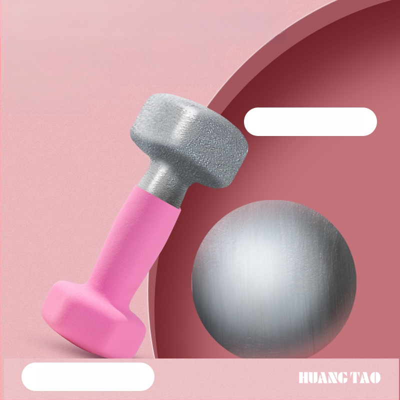 Royal Peach činka, EVA materiál, hexagonálny tvar, 1-5 kg, domáce cvičenie