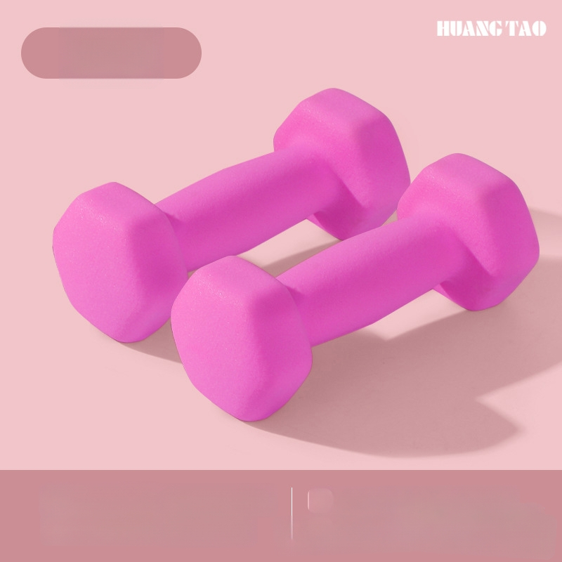 Royal Peach činka, EVA materiál, hexagonálny tvar, 1-5 kg, domáce cvičenie