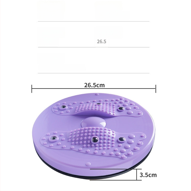 Kõhuplaat treeninguks — integreeritud vöökohal pöörlemise plaat, mitte kokkupandav, kaal 523, sobib kontorile ja koju