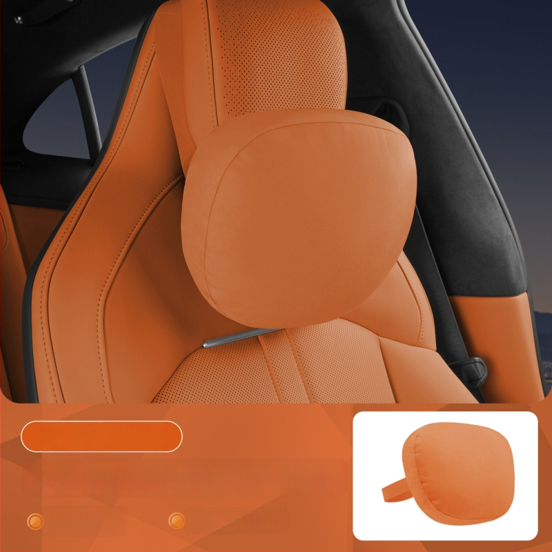 Automobiļu magnētiskais galvas balsts ar muguras lejasdaļas atbalstu — universāla uzstādīšana, visu sezonu lietošanai, ārējais materiāls kokvilna, pildījums sintētiskās šķiedras