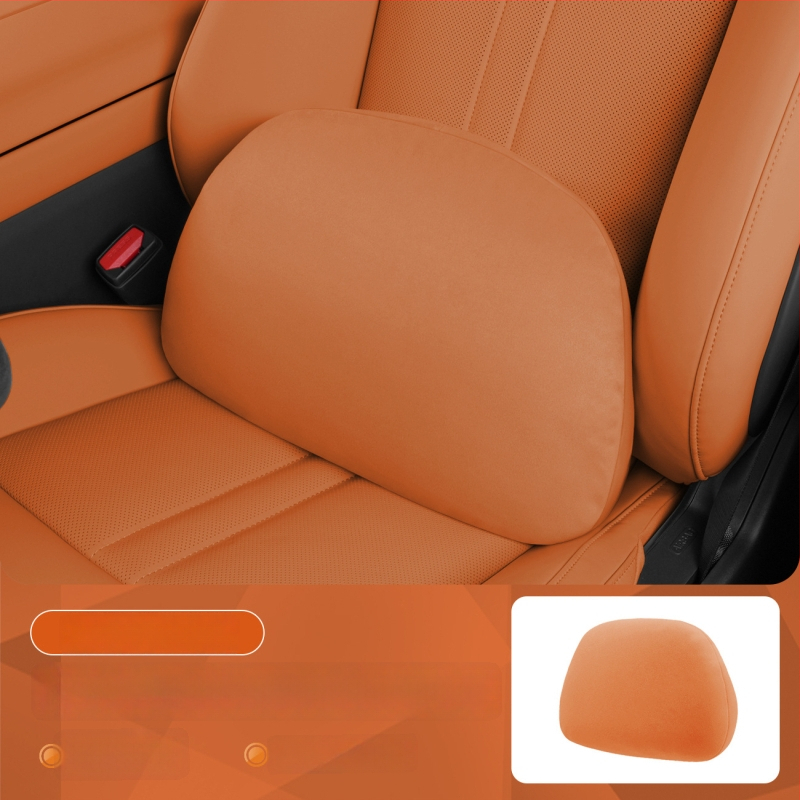 Automobiļu magnētiskais galvas balsts ar muguras lejasdaļas atbalstu — universāla uzstādīšana, visu sezonu lietošanai, ārējais materiāls kokvilna, pildījums sintētiskās šķiedras
