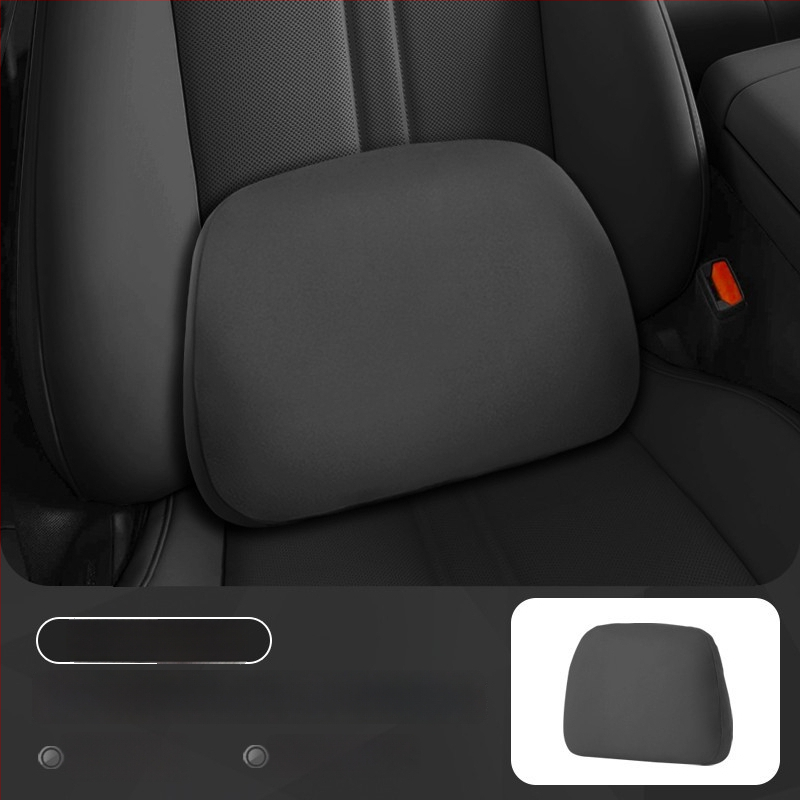 Automobiļu magnētiskais galvas balsts ar muguras lejasdaļas atbalstu — universāla uzstādīšana, visu sezonu lietošanai, ārējais materiāls kokvilna, pildījums sintētiskās šķiedras