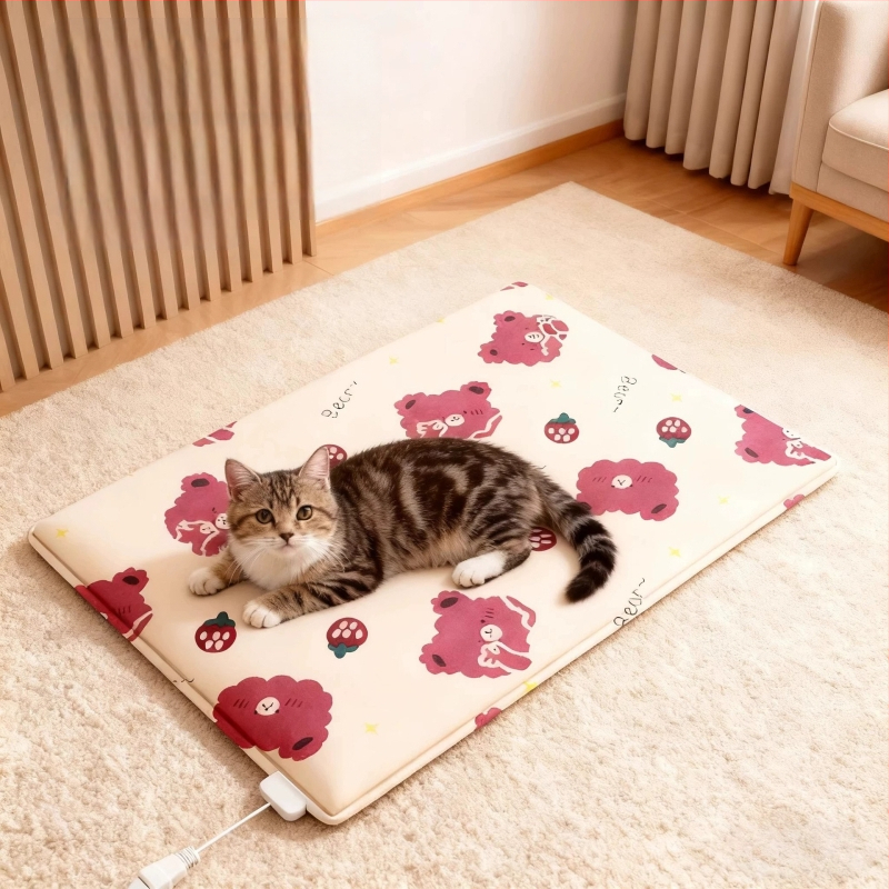 Електрическа нагряваща подложка за домашни любимци Senwei, модел DRTXL, водоустойчива огнеупорна тъкан, за кучета