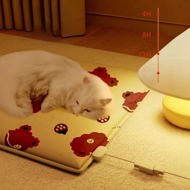 Електрическа нагряваща подложка за домашни любимци Senwei, модел DRTXL, водоустойчива огнеупорна тъкан, за кучета