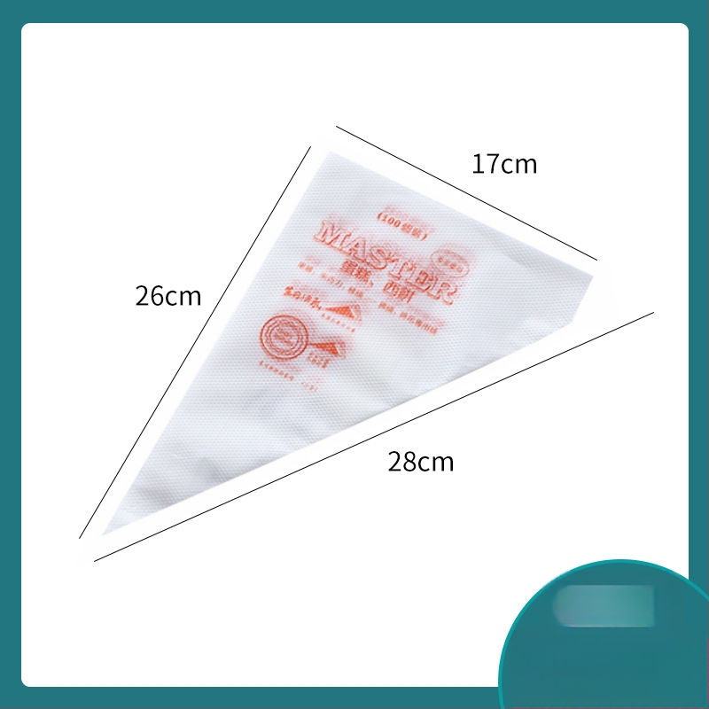 Jijia Cepšanas uzgaļu komplekts — vienreizējās lietošanas dekora maisiņš, PE plastmasa + nerūsējošais tērauds, krēmam, kūkām un cepumiem