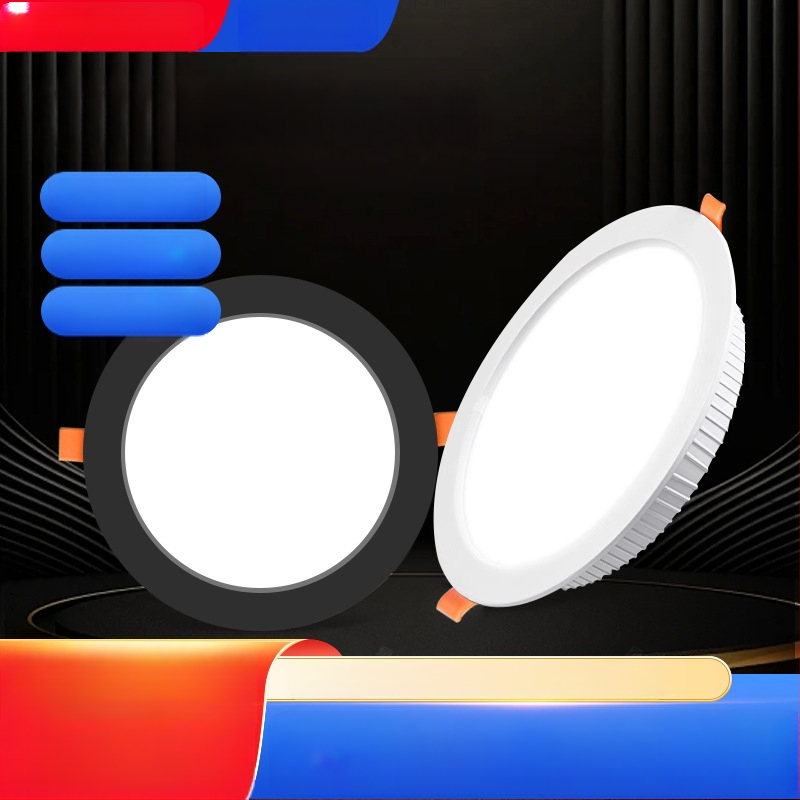 LED zapustené stropné svietidlo, 3W, 220V, skrytá inštalácia, hliníkové puzdro