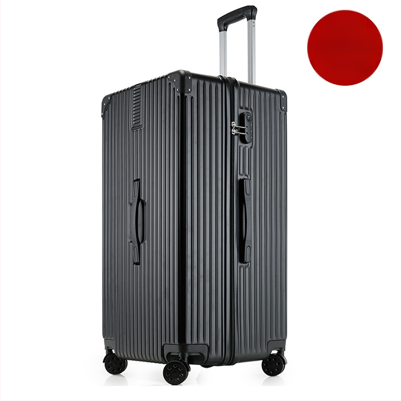 Ceļojumu koferis ar ABS/PC korpusu, atvērums ar rāvējslēdzēju, ūdensizturīgs un pret zādzību, universālie riteņi, modelis JH.