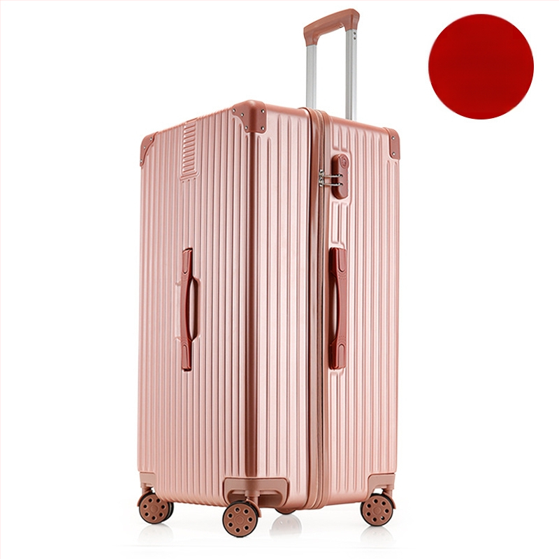 Ceļojumu koferis ar ABS/PC korpusu, atvērums ar rāvējslēdzēju, ūdensizturīgs un pret zādzību, universālie riteņi, modelis JH.