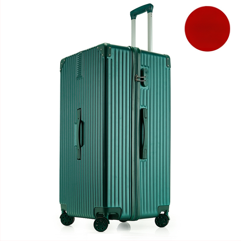 Ceļojumu koferis ar ABS/PC korpusu, atvērums ar rāvējslēdzēju, ūdensizturīgs un pret zādzību, universālie riteņi, modelis JH.