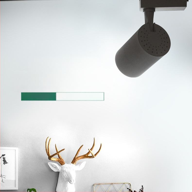 LED svetlo na lište s nastaviteľným uhlom, COB zdroj svetla, 220V, hliníkové puzdro, CRI 80–89