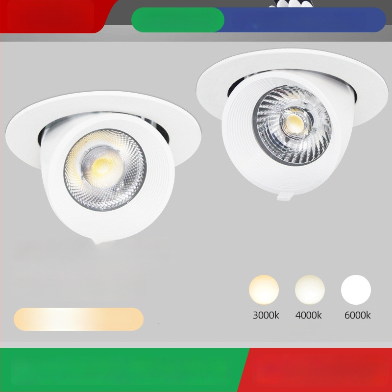 LED reflektor v tvare nosa slona, zabudovaný, výsuvný, 220V, hliníkové telo, model 812, osvetlenie steny pre vitríny s oblečením, dosah 5 m²