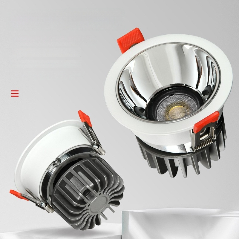 COB LED reflektor s inteligentným stmavením, plnospektrálne LED, ZigBee ovládanie, CRI ≥90, napätie ≤36V