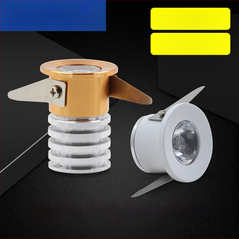 LED osvetlenie vitríny - Vstavané, 3W, 220V, hliníkový kryt