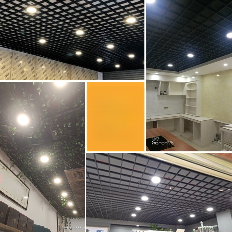 Dvojhlavý LED downlight, obdlžníkové zapustené osvetlenie do obývačky, 220V, hliníkové puzdro, teplá/biela farba svetla