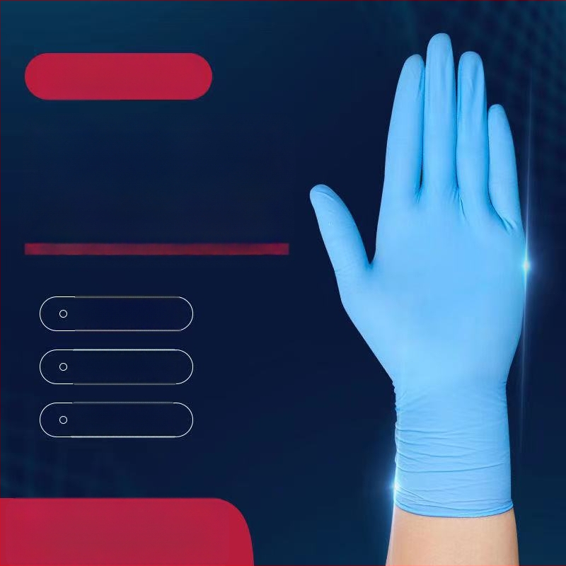 Jednorázové nitrilové rukavice pre priemyselnú údržbu – odolné proti olejom, vodeodolné, odolné proti kyselinám a zásadám