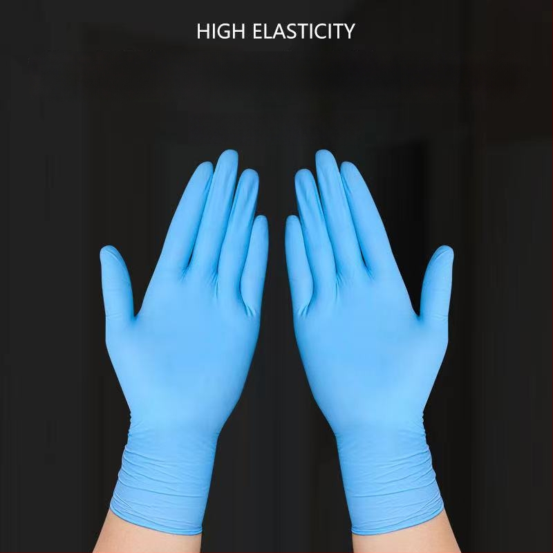 Jednorázové nitrilové rukavice pre priemyselnú údržbu – odolné proti olejom, vodeodolné, odolné proti kyselinám a zásadám