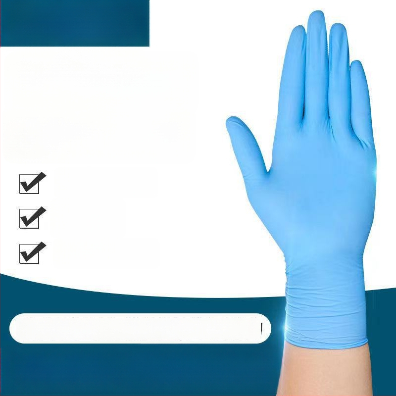 Jednorázové nitrilové rukavice pre priemyselnú údržbu – odolné proti olejom, vodeodolné, odolné proti kyselinám a zásadám