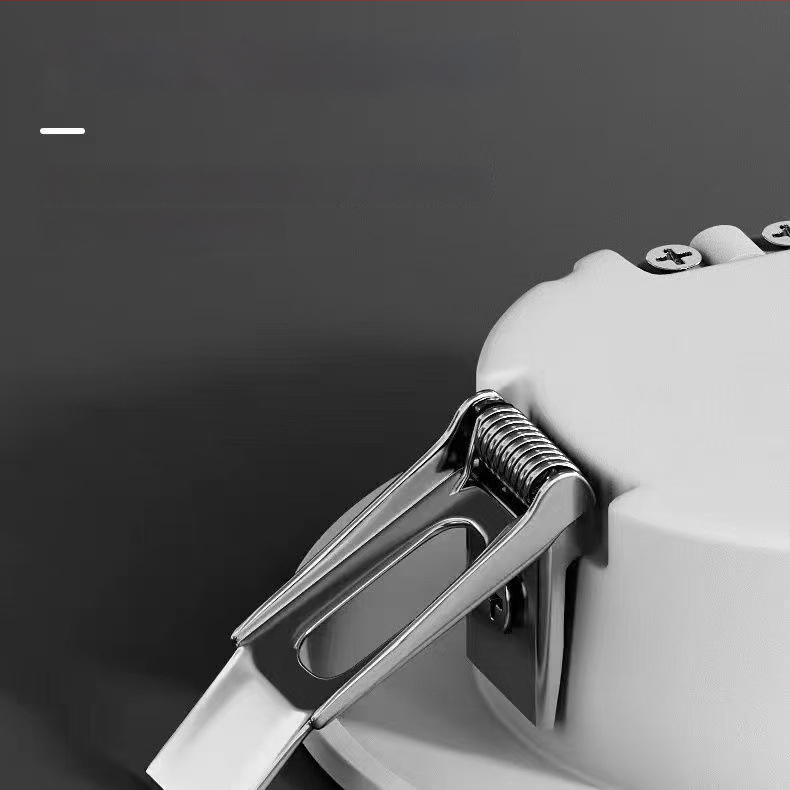 LED zapustené svietidlo do stropu pre domácnosť, skrytá inštalácia, 220V, hliníkové puzdro