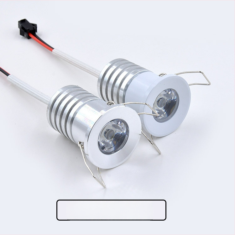 LED stropné a pultové svietidlo s 1W mini reflektorom, hliníkové telo, 220V, bez inteligentného ovládania