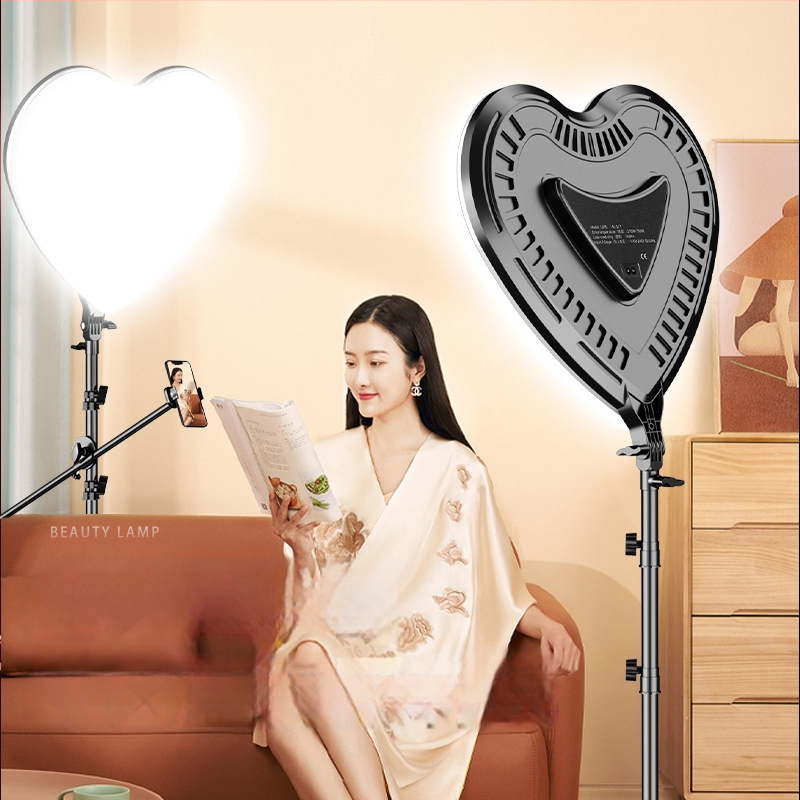 Осветител за лайв стрийминг на стойка — DD-350, 10-50W, 220V, три температури на светлината