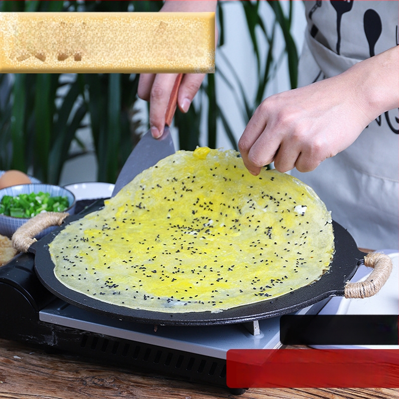 Panvica na palacinky z liatiny – nepriľnavý povrch, viacvrstvové dno, kompatibilný so všetkými sporákmi