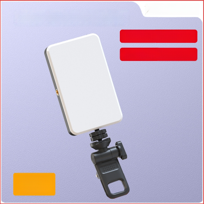 Yesido светлина за запълване – преносимо ръчно LED за фотография, красота на живо и видео разговори; 6W, вградена батерия, модел DH12