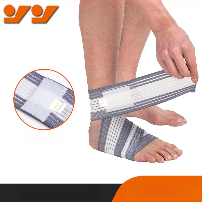 Kotníková ochrana – Strong; materiály: nylon, guma, polyester; vhodné pre všetky športy; chráni členok