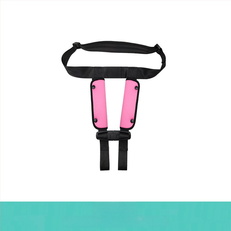 Detská cestovná vesta s doplnkovým bezpečnostným pásom pre auto, autobus a školský autobus; Materiál: zinková zliatina + polyesterové vlákno; Vhodná hmotnosť: 11–32 kg; Hmotnosť: 0,4 kg