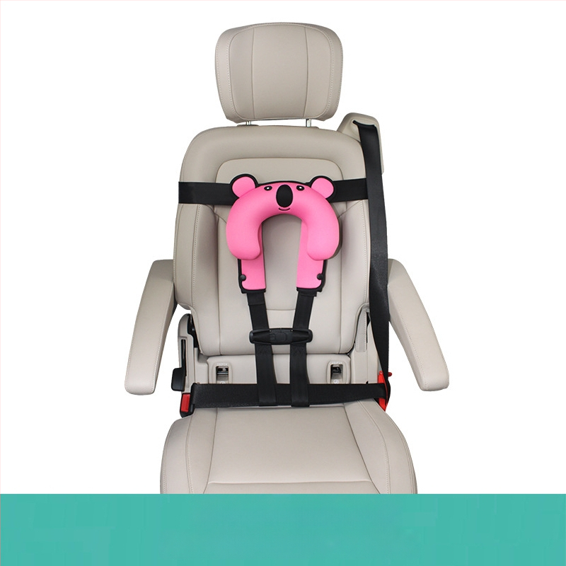 Detská cestovná vesta s doplnkovým bezpečnostným pásom pre auto, autobus a školský autobus; Materiál: zinková zliatina + polyesterové vlákno; Vhodná hmotnosť: 11–32 kg; Hmotnosť: 0,4 kg