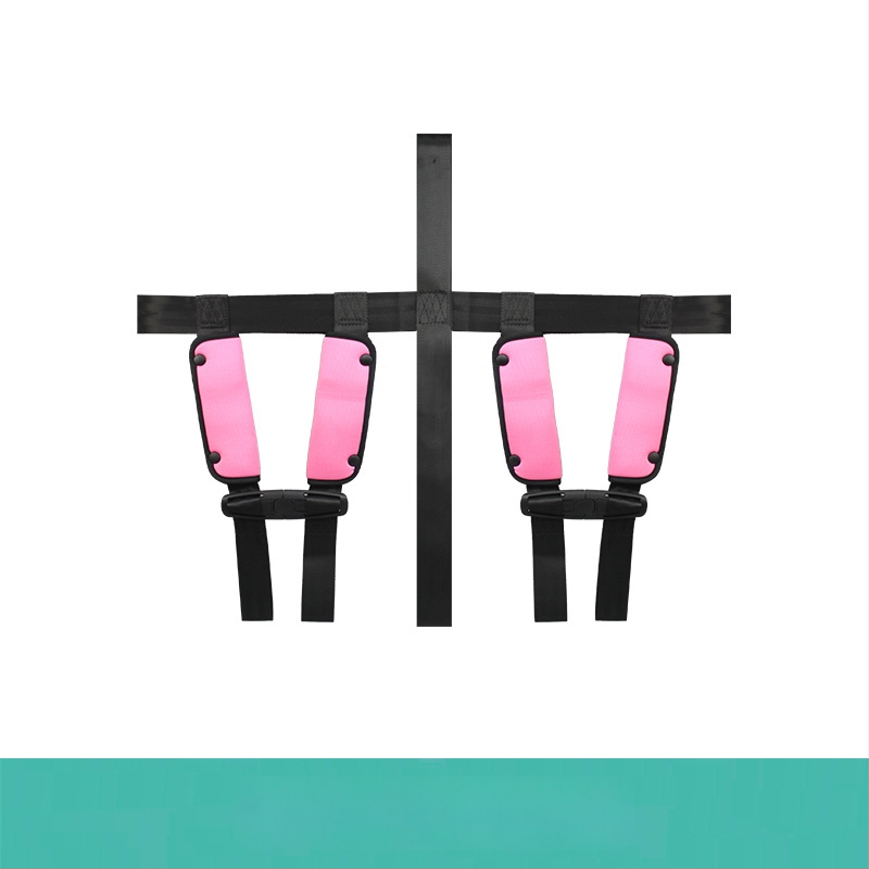 Detská cestovná vesta s doplnkovým bezpečnostným pásom pre auto, autobus a školský autobus; Materiál: zinková zliatina + polyesterové vlákno; Vhodná hmotnosť: 11–32 kg; Hmotnosť: 0,4 kg