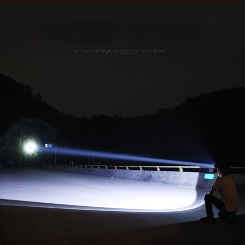 punjiva LED čelna lampica, 3W, 500mAh, domet 100–200 m, vodootporna