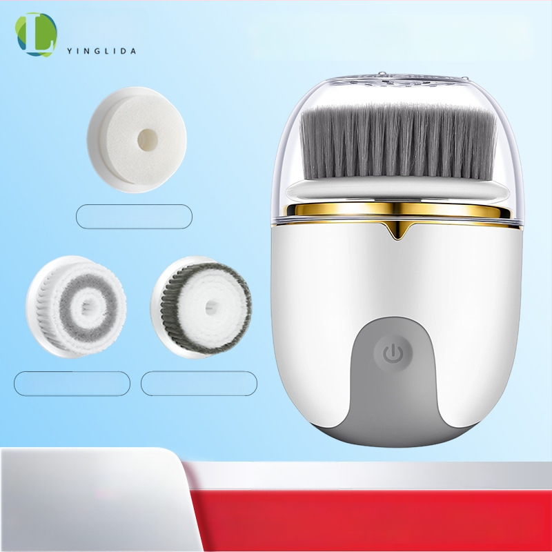 Elektrická kefka na čistenie tváre - vodotesná, nabíjateľná, vibrujúca, multifunkčná (batéria s dlhou výdržou)