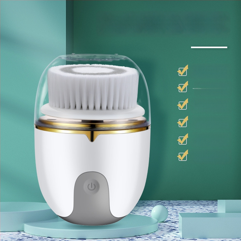 Elektrická kefka na čistenie tváre - vodotesná, nabíjateľná, vibrujúca, multifunkčná (batéria s dlhou výdržou)