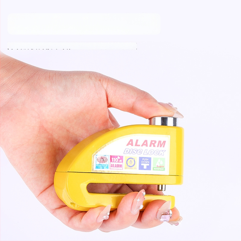 Велосипедна дискова брава със аларма — модел 9698, алуминиева сплав, тегло 251 г, марка Kuyue/YUUISD, възможност за персонализиране на поръчката