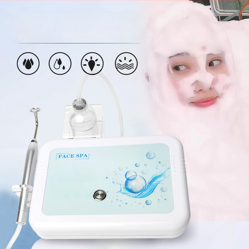 Meihua čistiaci prístroj na tvár s technológiou aktívneho kyslíka a bublinkami – čistenie, zosvetlenie, obnovenie pokožky; prenosný, IPX3 vodotesný, bez vstavaného batériového zdroja