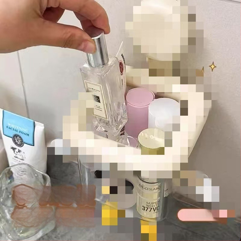 Nástenný box na toaletný papier, ABS plast, karikatúrny vzor, priehľadný, moderný minimalistický štýl