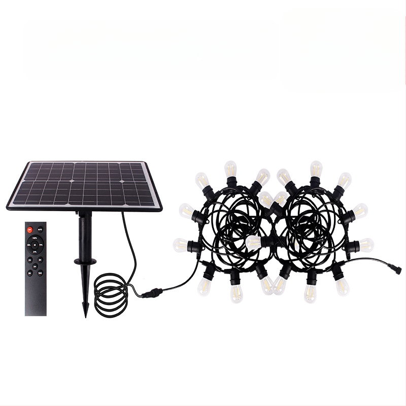 Solárna LED žiarovka pre kempovanie a vonkajšie osvetlenie s diaľkovým ovládaním, CE certifikát, licencovateľná súkromná značka