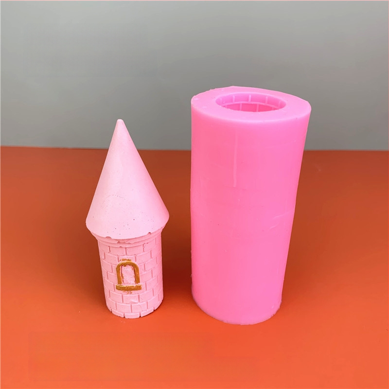 Siliconová forma na pečenie – 3D princeznin hrad, nepravidelný tvar, na zdobenie čokolády a tort