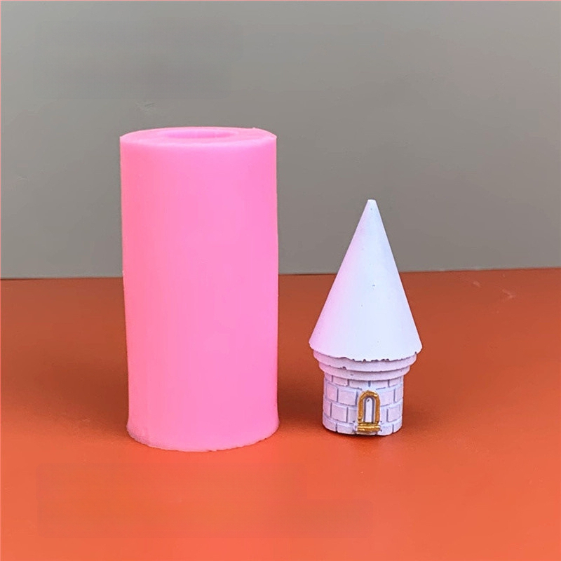 Siliconová forma na pečenie – 3D princeznin hrad, nepravidelný tvar, na zdobenie čokolády a tort