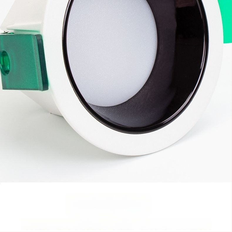 LED downlight s hlbokým pohárom proti oslneniu, trojfarebné stmievanie (3000K/4000K/6000K), skrytá montáž, telo z lisovaného hliníka, 220V