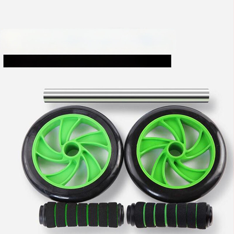 Kahekohaline kõhulihase rull, kaasaskantav kodune treeningseade; kaal umbes 0.71–0.75 kg, ratta diameeter 14.5 cm, käepideme pikkus 29 cm, põlvetoe 34×17×0.7 cm; sobib kontorisse, väljas ja koju.