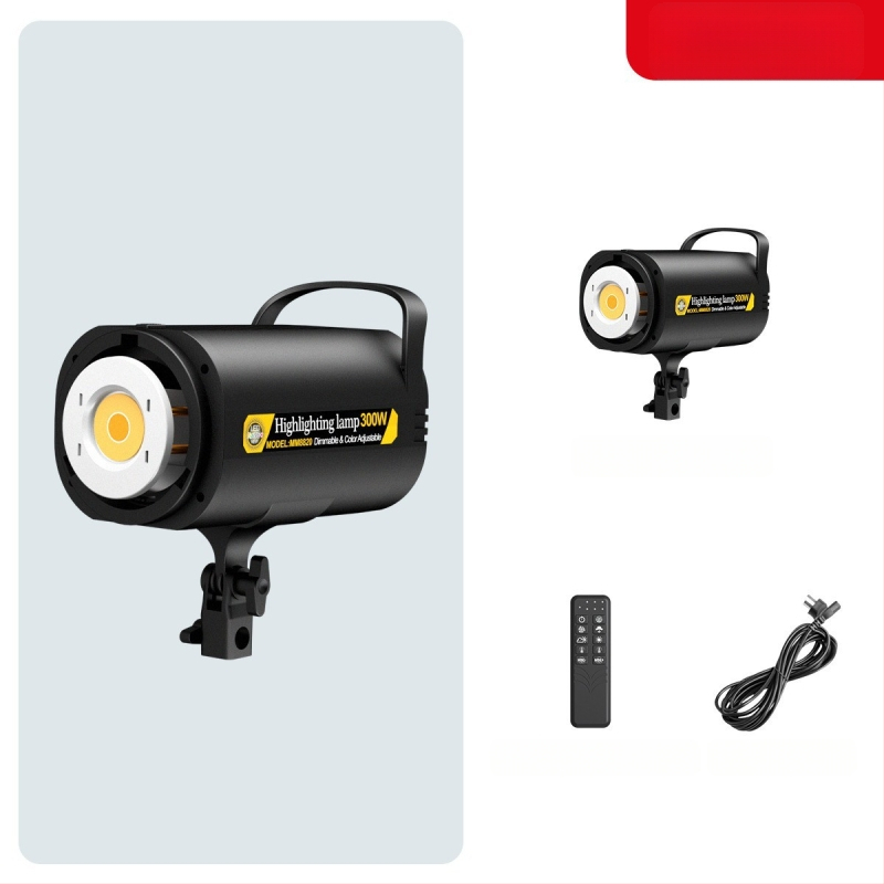 Фотографско запълващо осветление, 300W, многостепенно регулиране, вертикално използване за красота и видеозаснемане
