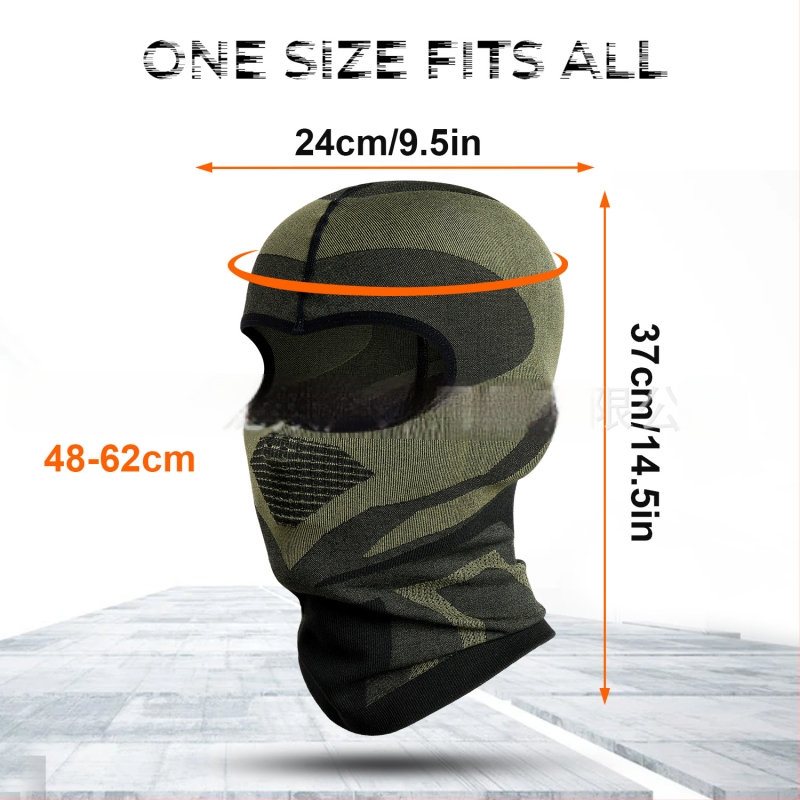 Maska na bicykel – nylon/spandex, OEM, prispôsobenie k dispozícii