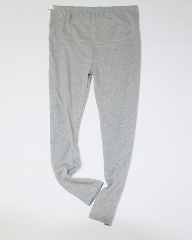 Landian bavlnené tehotenské nohavice s vysokým pásom a oporou brucha, nastaviteľné bruško, dlhé nohavice (95% bavlny)